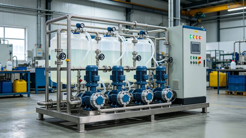 Precision Control and Predictive Maintenance: Ultrasonic Flow Sensors in Automated Dosing Systems 工业 化学加药系统